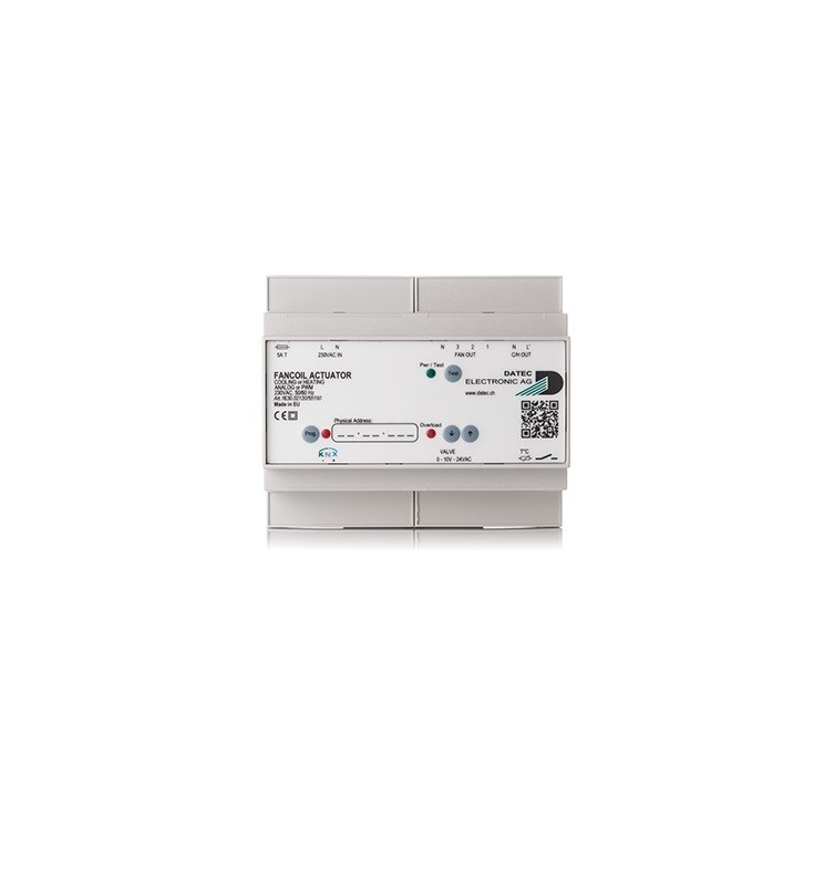 D.E. AG KNX Attuatore Fancoil Caldo Freddo & Controllo Analogico 0-10V  o PWM