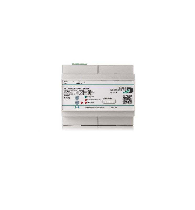 D.E AG EIB/KNX Alimentatore di linea 640mA (6 DIN)