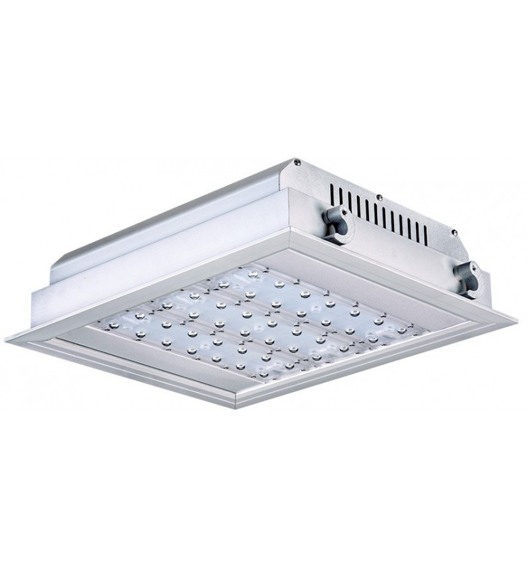 ZGSM H5 Led Recessed 100W 125 lm/W Gas & Petrol Station lighting