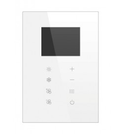 DS421100 Clima Control KNX Vertical Thermostat TRMD-K Ing-Bes White
