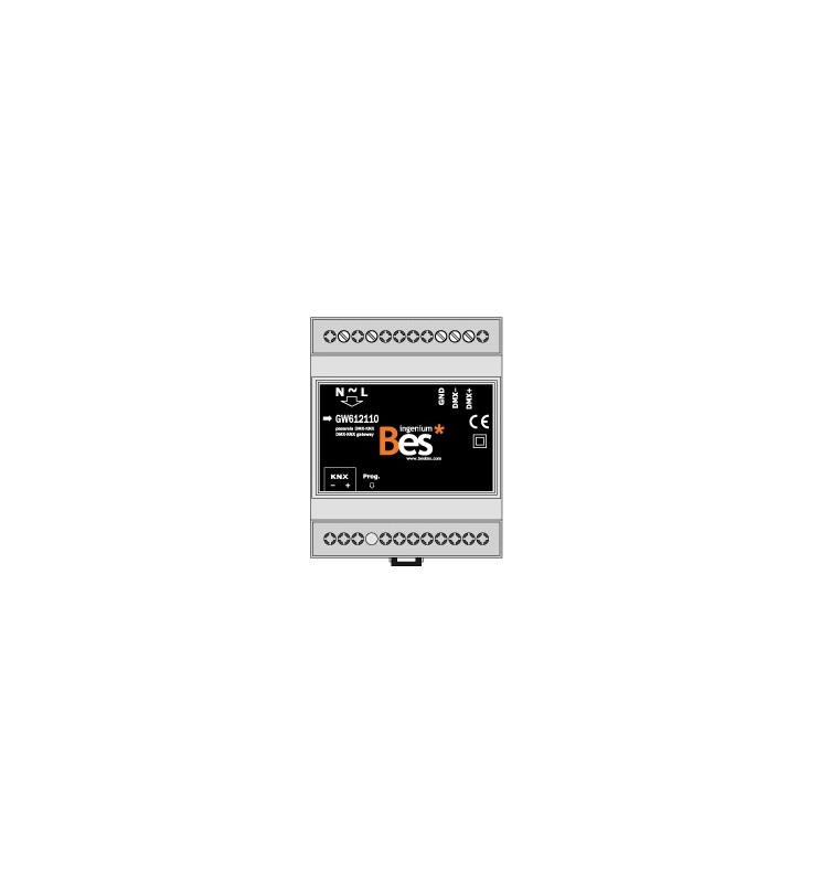 DMXBUS-K Ingenium Bes KNX Interfaccia DMX512 48 Canali GW612110