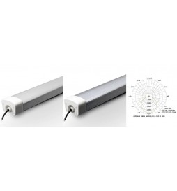 S.T. IP65 LED Tri-proof Light 40W 140lm/W 1-10V Dimmable 120cm