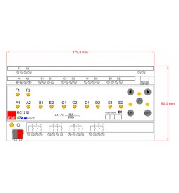 EAE KNX Room Controller Unit RCU2018