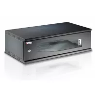 TECHLY  Armadio Rack 19" a Muro 3U prof. 320 Nero Assemblato EW-2003KB5