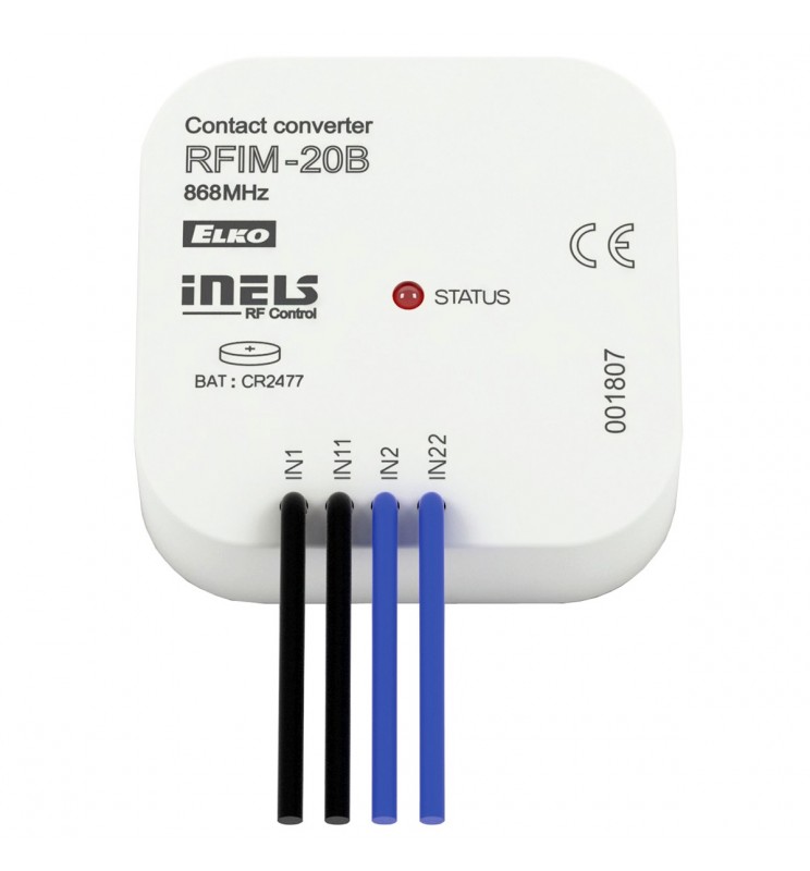 iNELS RF Convertitore Wireless 2 Contatti