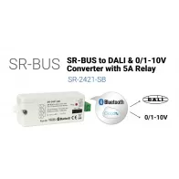 SR-BUS-BLE DALI & 0-10V Converter 5A Relay (Bluetooth)