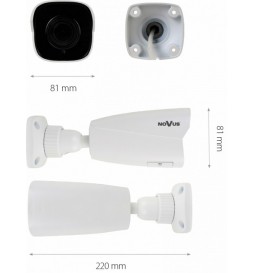 Novus Telecamera IP Bullet 5 MPX P2P Onvif  H.265