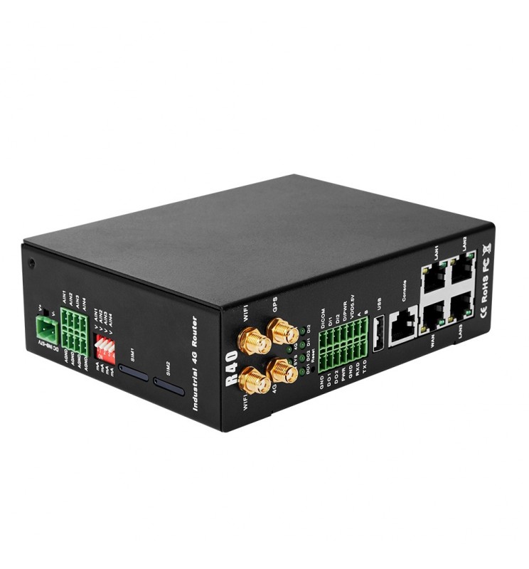 IoT 4G LTE Router Industriale Modbus RTU/TCP Master/Slave/MQTT