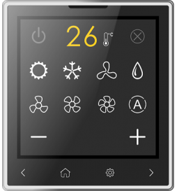 Smart Touch Panel 4" KNX |VOC|CO2 T/N TC40L.SL Tantron