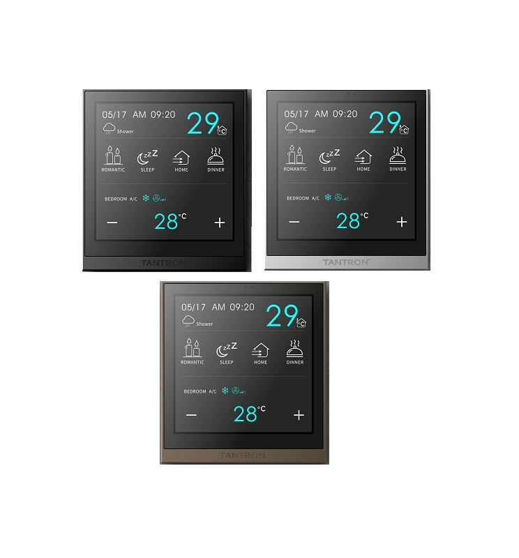 Smart Touch Panel 4" KNX |VOC|CO2 T/N TC40L.SL Tantron