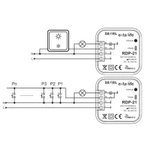 Dimmer Domotico Zamel EXTA LIFE RDP-21 RF 868 MHz