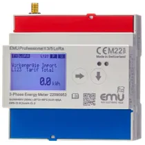 EMU Professional II 3/5 LoRa Ext. Ant. — Three-Phase LoRaWAN Energy Meter MID