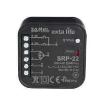 Smart Home Flush Roller Blind Controller Zamel EXTA LIFE SRP-22 RF 868 MHz