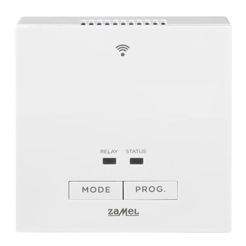 Smart Home 230V Boiler Thermostat Receiver Zamel EXTA LIFE LOT-21 White