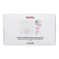 Ricevitore Caldaia Termoregolatore 230V Smart Home Zamel EXTA LIFE LOT-21 Bianco
