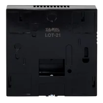 Smart Home 230V Boiler Thermostat Receiver Zamel EXTA LIFE LOT-21 Black