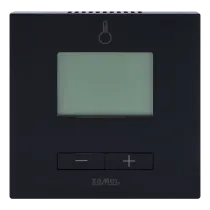 Termostato Radio Semplice a Batteria Smart Home Zamel EXTA LIFE LBW-21 Nero RF 868 MHz