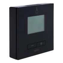 Termostato Radio Semplice a Batteria Smart Home Zamel EXTA LIFE LBW-21 Nero RF 868 MHz