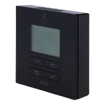 Smart Home Daily Battery Radio Thermostat Zamel EXTA LIFE LBW-22 Black RF 868 MHz