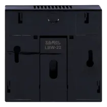 Smart Home Daily Battery Radio Thermostat Zamel EXTA LIFE LBW-22 Black RF 868 MHz