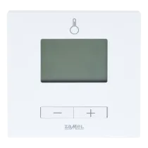 Termostato Radio Semplice 230V Incasso Smart Home Zamel EXTA LIFE LPW-21 Bianco RF 868 MHz