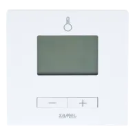Termostato Radio Semplice 230V Incasso Smart Home Zamel EXTA LIFE LPW-21 Bianco RF 868 MHz