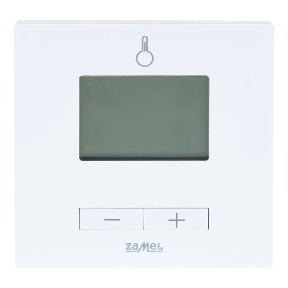 Smart Home Simple 230V Flush Radio Thermostat Zamel EXTA LIFE LPW-21 White RF 868 MHz