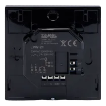 Smart Home Simple 230V Flush Radio Thermostat Zamel EXTA LIFE LPW-21 Black RF 868 MHz