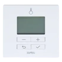 Termostato Radio Giornaliero 230V Incasso Smart Home Zamel EXTA LIFE LPW-22 Bianco RF 868 MHz