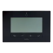 Smart Home Weekly 230V Flush Radio Thermostat Zamel EXTA LIFE LPW-23 Black RF 868 MHz