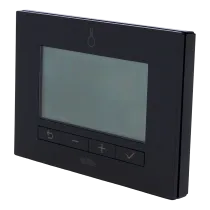 Smart Home Weekly 230V Flush Radio Thermostat Zamel EXTA LIFE LPW-23 Black RF 868 MHz