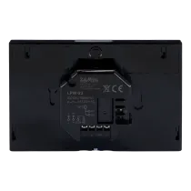 Termostato Radio Settimanale 230V Incasso Smart Home Zamel EXTA LIFE LPW-23 Nero RF 868 MHz