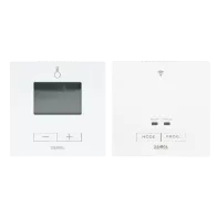 Kit Termoregolazione Semplice Smart Home Zamel EXTA LIFE LTS-21 Bianco (LBW-21 + LOT-21)