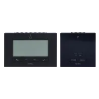 Kit Termoregolazione Settimanale Smart Home Zamel EXTA LIFE LTS-23 Nero (LBW-23 + LOT-21)