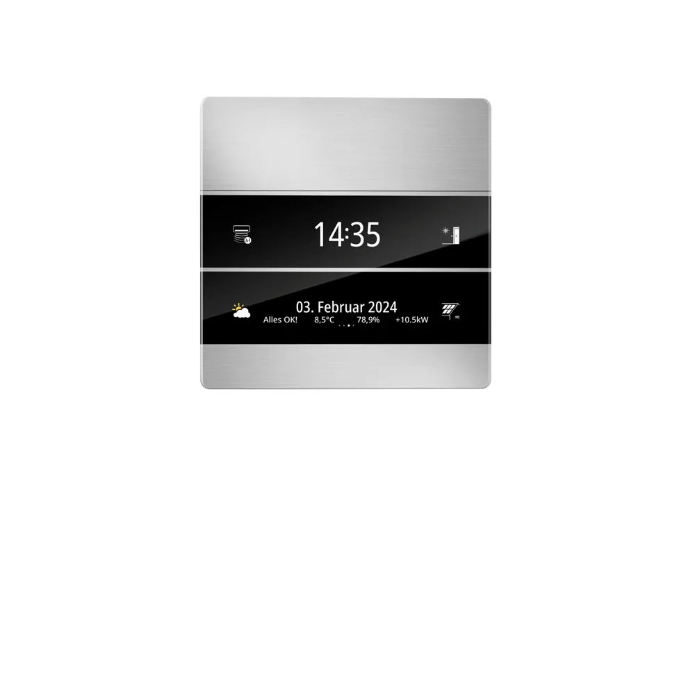 Enertex® MeTa² KNX Standard — Brushed Aluminium