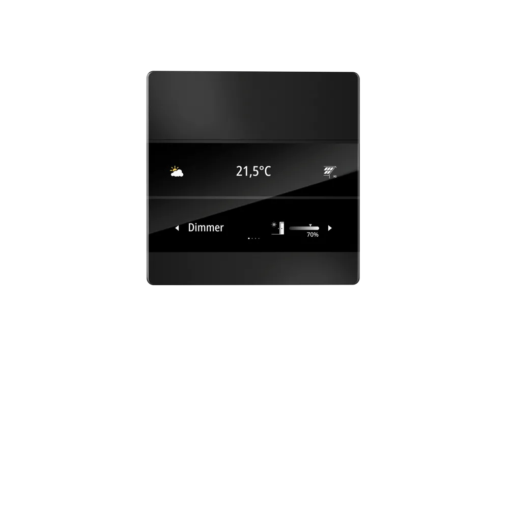 Enertex® MeTa² KNX Standard — Black Anodized