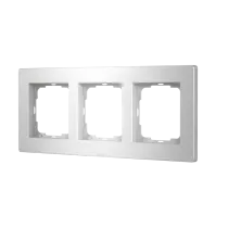 Enertex® AluRa Triple Cover Frame — Brushed Aluminium Natural