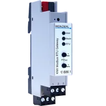 Weinzierl KNX Modbus RTU Gateway 886.1 secure — KNX to Modbus RTU RS-485