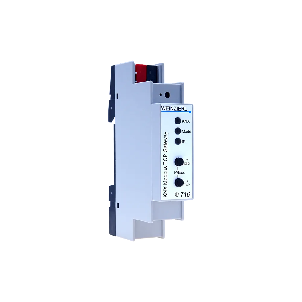 Weinzierl KNX Modbus TCP Gateway 716 secure — KNX to Modbus TCP Gateway