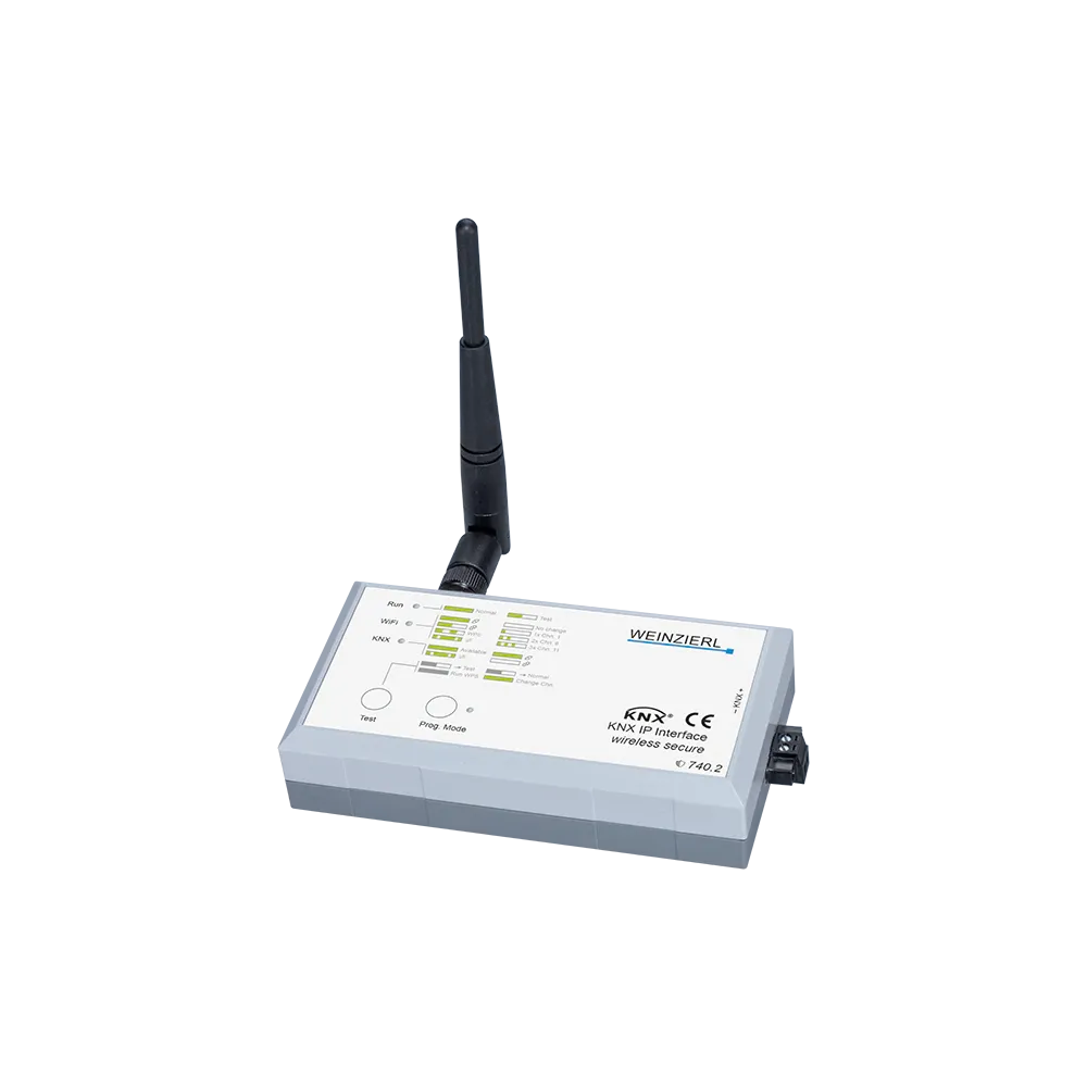 Weinzierl KNX IP Interface 740.2 wireless secure — Wireless KNX IP Interface