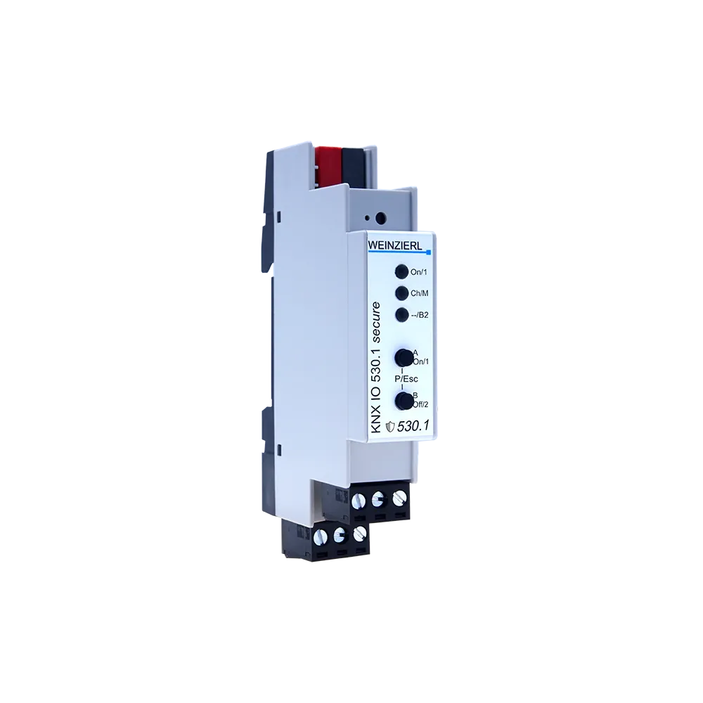 Weinzierl KNX IO 530.1 secure — Universal Dimmer 1-fold + Binary Input 2-fold
