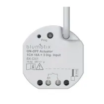 Attuatore KNX BX-CI01 – On/Off Incasso 16A + 2 Ingressi