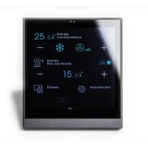 Touch Panel KNX BX-KRONOS4 – 4\" con Sensore Laser e Termo.