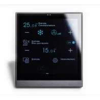 Touch Panel KNX BX-KRONOS4 – 4\" con Sensore Laser e Termo.