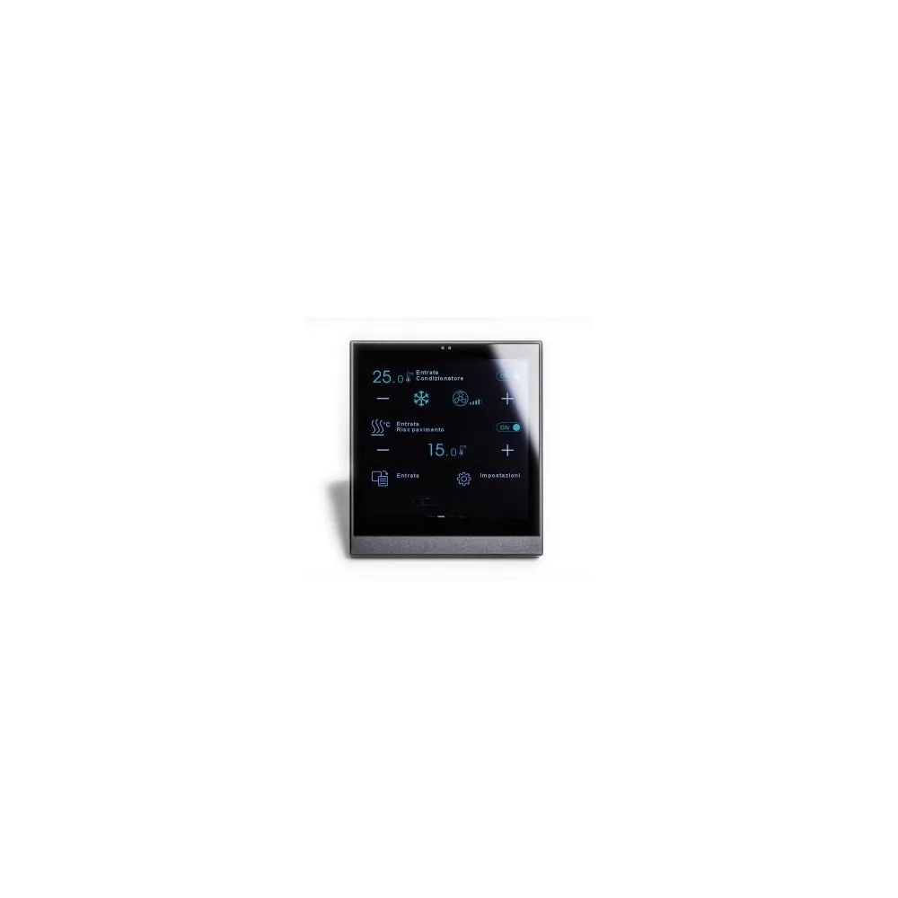 Touch Panel KNX BX-KRONOS4 – 4\" con Sensore Laser e Termo.