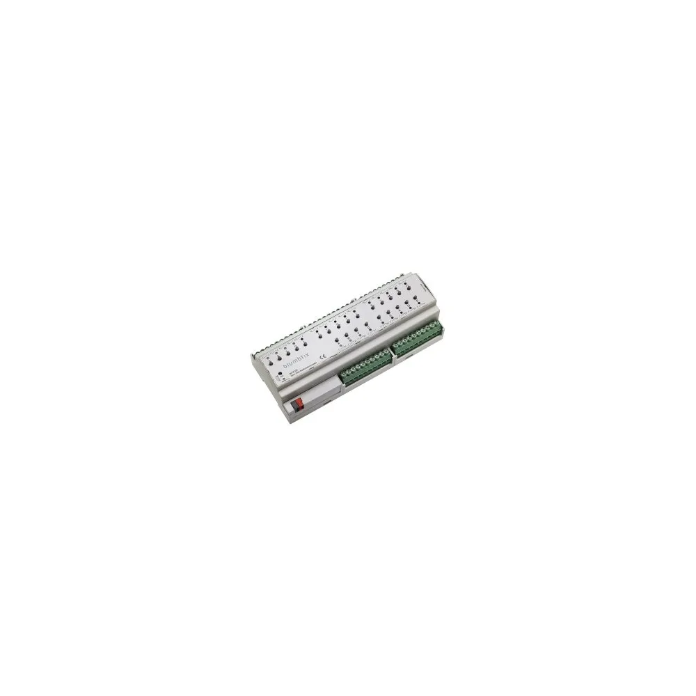 Attuatore Multifunzione KNX Blumotix BX-RO24 – 24 Canali Relè 16A DIN per Luci, Tapparelle e Valvole