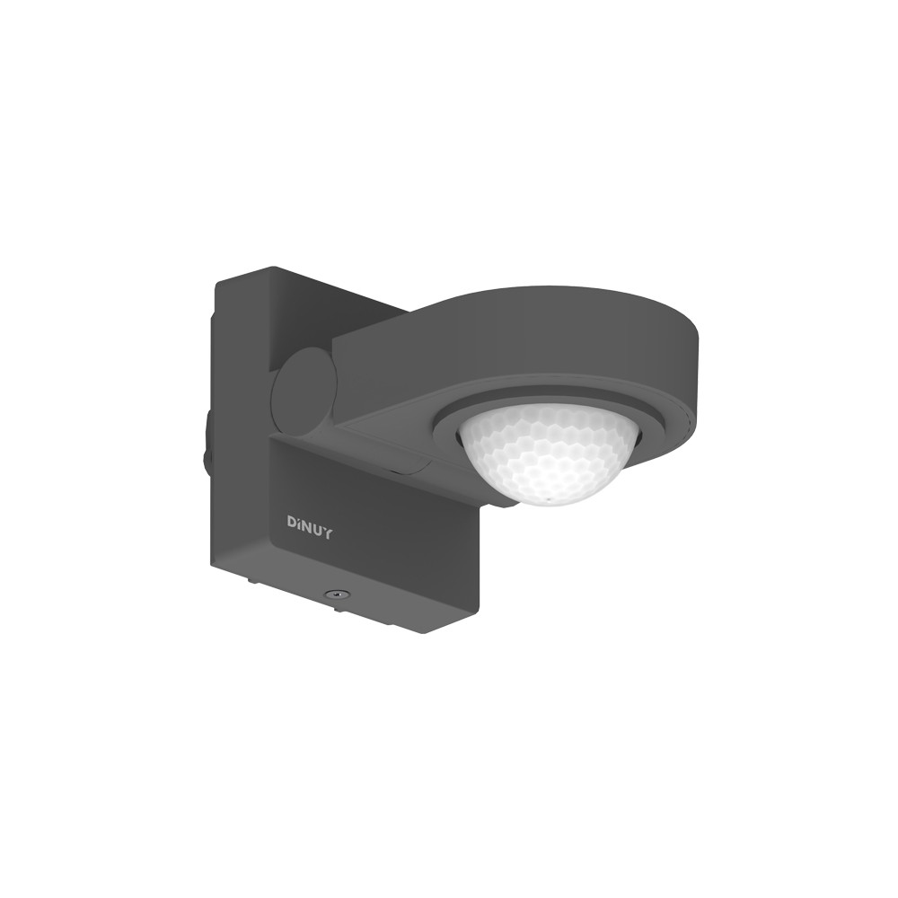 Rilevatore di Movimento/Presenza KNX Dinuy DM KNT B1N 270° Nero