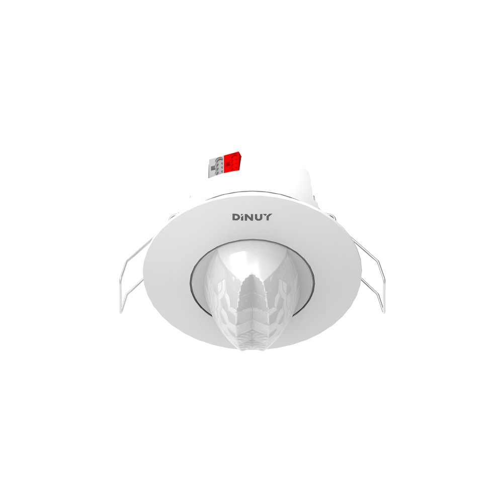 Rilevatore di Movimento/Presenza KNX Dinuy DM KNT PAB per Corridoio Bianco