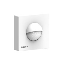 Rilevatore di Movimento/Presenza KNX Dinuy DM KNT S1B 180° Parete Bianco