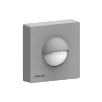 Rilevatore di Movimento/Presenza KNX Dinuy DM KNT S1P 180° Parete Argento